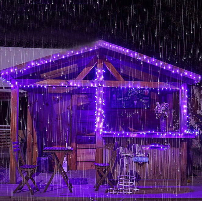 LED-lichtslinger Kerstverlichting – Kleurveranderende Lichtsnoer voor Binnen & Buiten – Muzieksynchronisatie, App-besturing & Energiezuinig