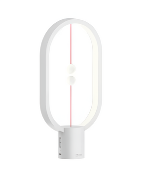 MagnoKreisel Magnetische Tafellamp – Zwevende Lichtschakelaar met Zacht Warm LED-Licht