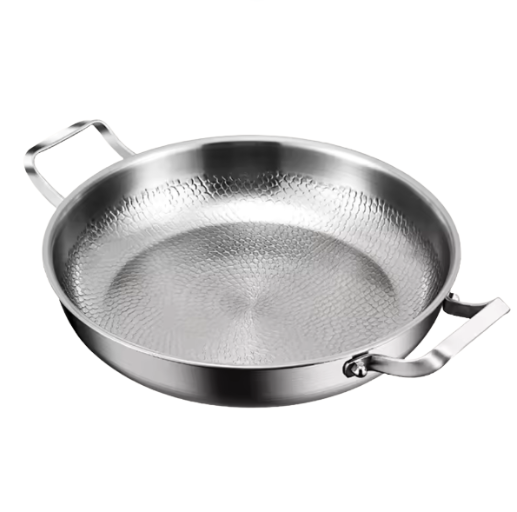 Titanium Sautépan met Twee Handgrepen – Duurzaam, Veilig en Gezond Kookgerei