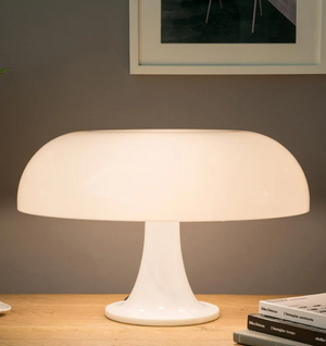 Slanke Minimalistische LED Paddenstoel Tafellamp – Moderne Sfeerverlichting voor Woonkamer, Slaapkamer & Kantoor