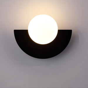 Scandinavische Halfronde Wandlamp – Moderne LED Verlichting voor Thuis