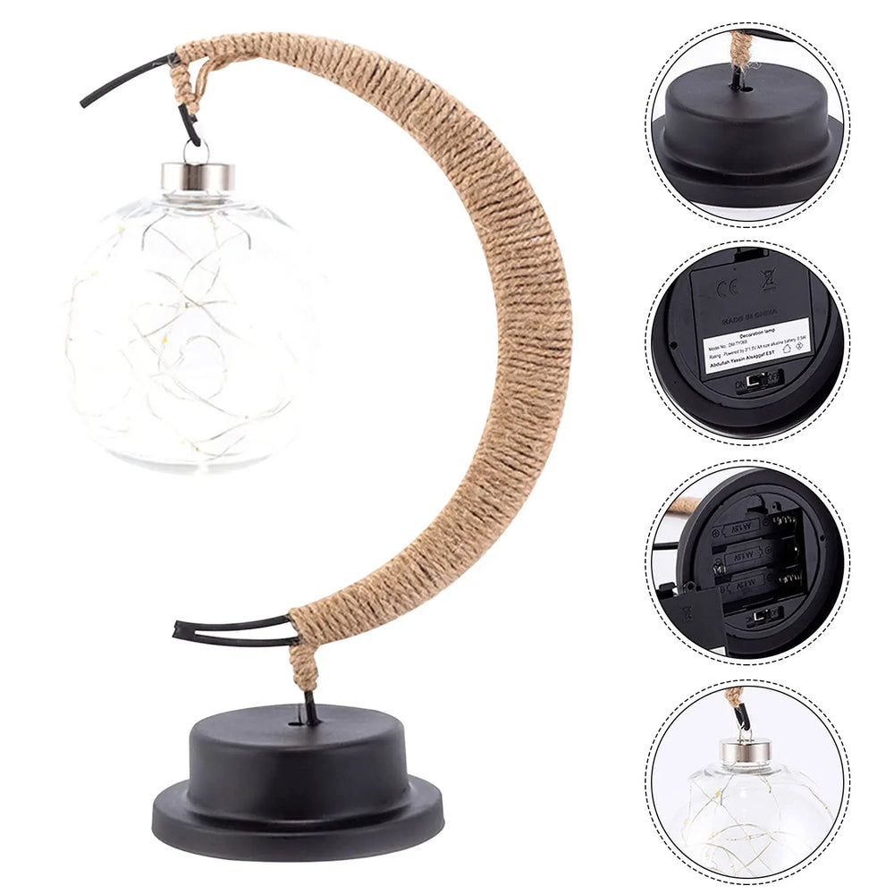 Maan Geïnspireerde LED Tafellamp met Touch – Sfeervolle Woondecoratie voor Slaapkamer & Woonkamer