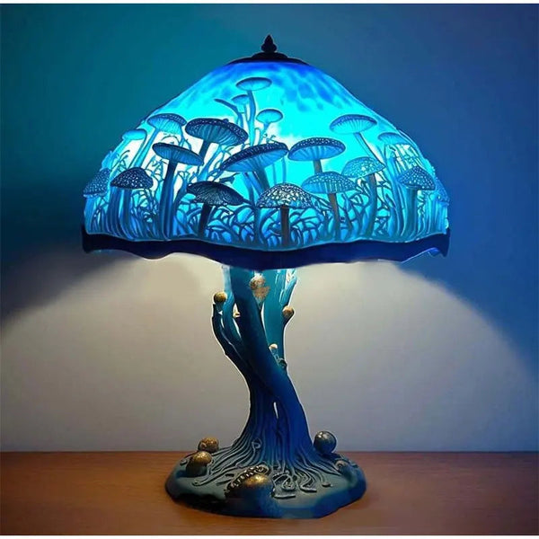 Kleurrijke Paddenstoeltafellamp – LED USB Licht voor Woondecoratie