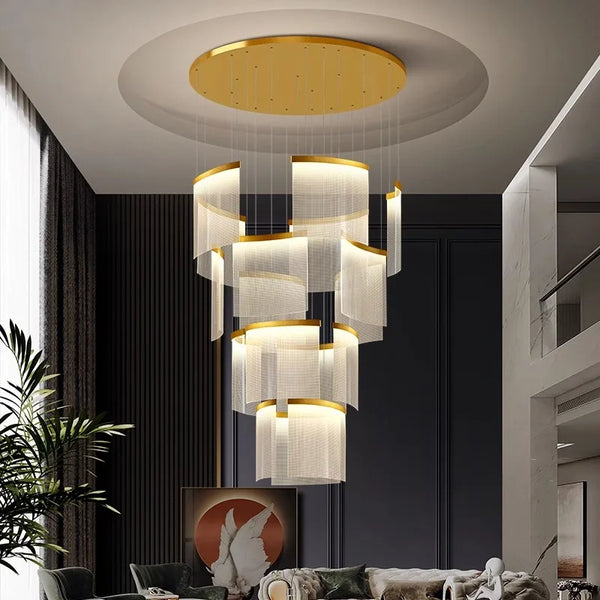 Célano Moderne Design Hanglamp – Grote LED Hanglamp voor Woonkamer en Eetkamer