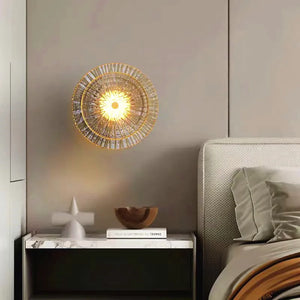 Minimalistische Ronde Wandlamp Moderne Glazen Wandverlichting voor Woonkamer, Hal & Slaapkamer