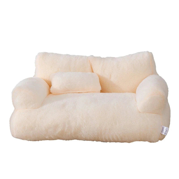 SofaLux Luxe Kattenbed – Pluche Winterbank voor Katten en Kleine Honden