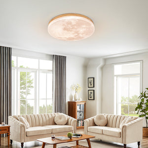 Moderne Maan-Inspiratie Plafondlamp – Elegante Sfeerverlichting voor Huis