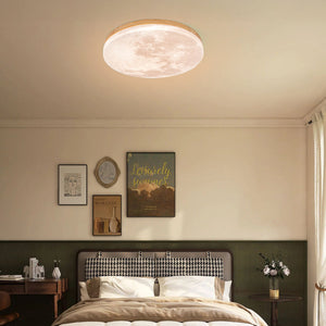 Moderne Maan-Inspiratie Plafondlamp – Elegante Sfeerverlichting voor Huis