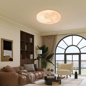 Moderne Maan-Inspiratie Plafondlamp – Elegante Sfeerverlichting voor Huis