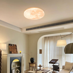 Moderne Maan-Inspiratie Plafondlamp – Elegante Sfeerverlichting voor Huis
