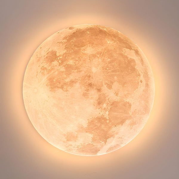 Moderne Maan-Inspiratie Plafondlamp – Elegante Sfeerverlichting voor Huis