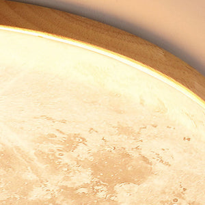 Moderne Maan-Inspiratie Plafondlamp – Elegante Sfeerverlichting voor Huis