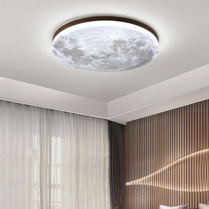 Moderne Maan-Inspiratie Plafondlamp – Elegante Sfeerverlichting voor Huis
