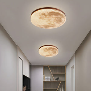 Moderne Maan-Inspiratie Plafondlamp – Elegante Sfeerverlichting voor Huis
