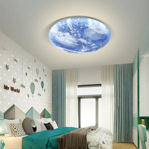 Moderne Maan-Inspiratie Plafondlamp – Elegante Sfeerverlichting voor Huis