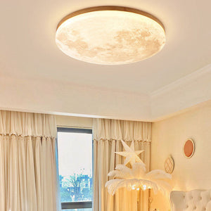 Moderne Maan-Inspiratie Plafondlamp – Elegante Sfeerverlichting voor Huis