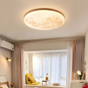 Moderne Maan-Inspiratie Plafondlamp – Elegante Sfeerverlichting voor Huis