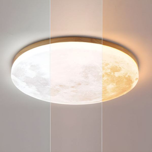 Moderne Maan-Inspiratie Plafondlamp – Elegante Sfeerverlichting voor Huis