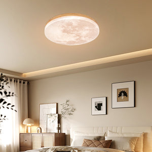 Moderne Maan-Inspiratie Plafondlamp – Elegante Sfeerverlichting voor Huis