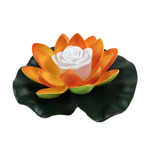 Drijvende Lotus LED Vijver- & Zwembadlamp – Waterdichte Decoratieve Tuinverlichting
