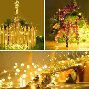 Betoverende Decoratieve Sfeerverlichting – Warme LED Lichtslingers voor Huisdecoratie