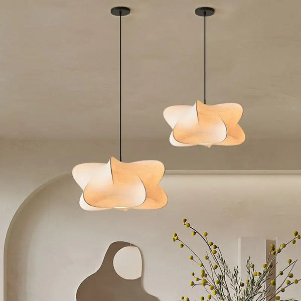 Elegante Japanse Hanglamp – Minimalistisch Sfeerverlichting voor Thuis