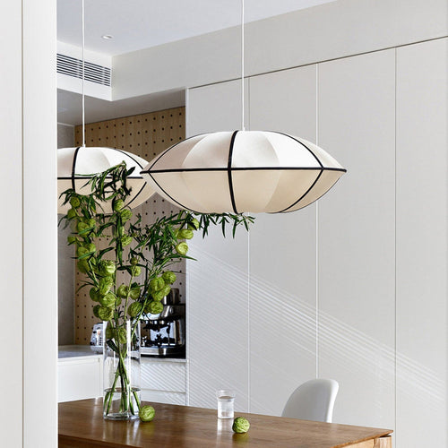 Elegante Hanglamp in Japanse Stijl van Zijde – Luxe Verlichting voor Thuis