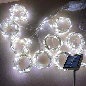 Waterdichte Zonne-energie LED Gordijnverlichting Buiten – 3x2m Sfeervolle Tuinlampen