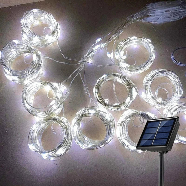 Waterdichte Zonne-energie LED Gordijnverlichting Buiten – 3x2m Sfeervolle Tuinlampen