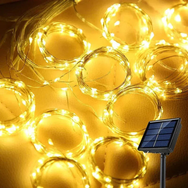Waterdichte Zonne-energie LED Gordijnverlichting Buiten – 3x2m Sfeervolle Tuinlampen