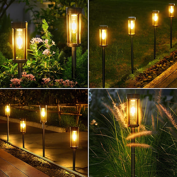 Solar Fakkel Tuinpadverlichting – Decoratieve Buiten LED Lamp