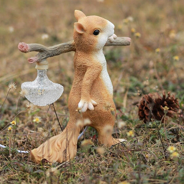 Gezellige Eekhoorn Bureau Lamp – Charmante Dierenlamp voor een Warme Sfeer