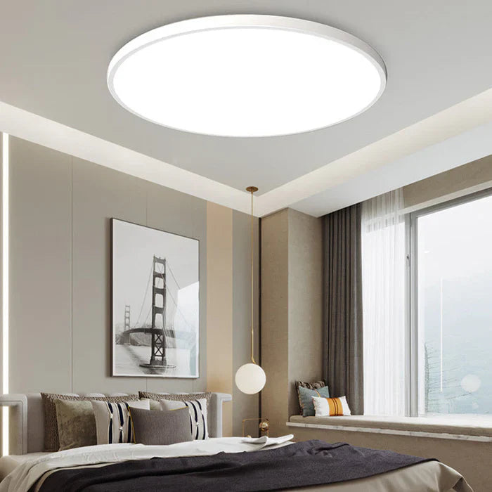 Dunne Ronde LED Plafondlamp – Modern Verlichtingsaccent voor Thuis
