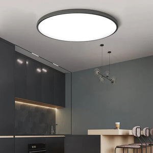 Dunne Ronde LED Plafondlamp – Modern Verlichtingsaccent voor Thuis