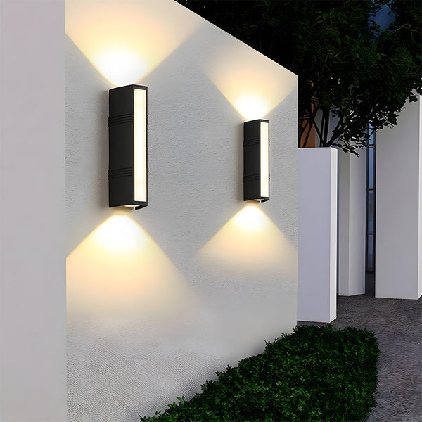 (2-Pack) Ultrabright LED Buitenmuur Lamp – Waterdicht & Energiezuinig