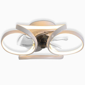 LED Plafondventilatorlamp – Moderne Decoratieve Ventilator met Zachte Sfeerverlichting