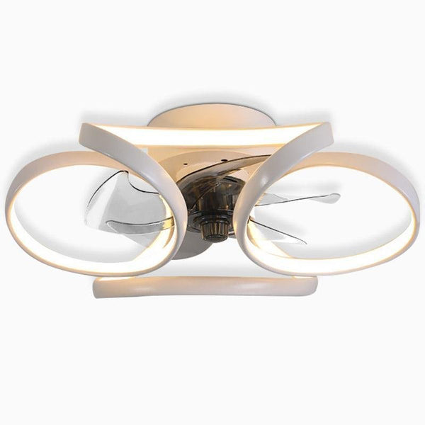 LED Plafondventilatorlamp – Moderne Decoratieve Ventilator met Zachte Sfeerverlichting