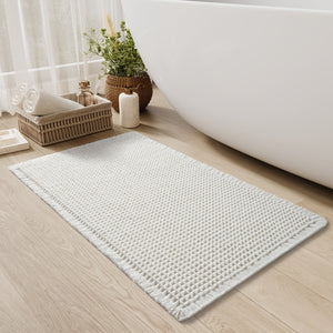 Ultra-absorberende Badmat met Antislip Rug Stijlvol Wafel Design
