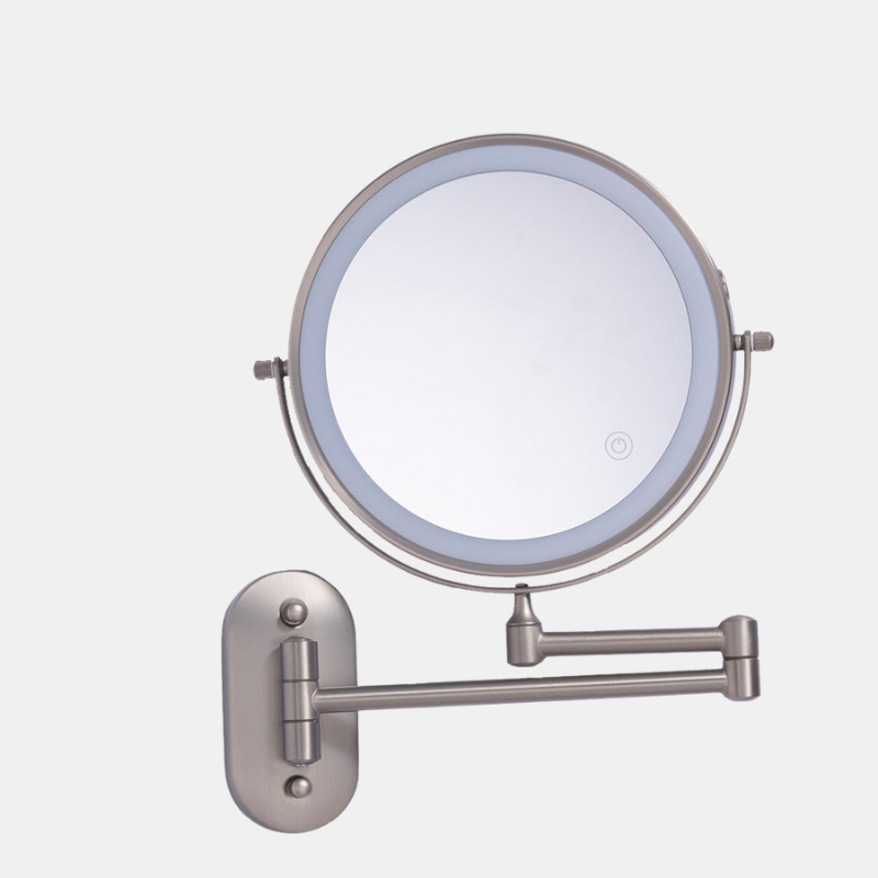 Dubbelzijdige LED Make up Spiegel  Wandspiegel voor Badkamer  Kaptafel