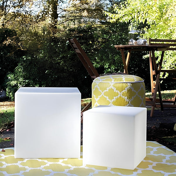 CubeLight – Moderne LED Kubus voor Stijlvolle Tuin- & Padverlichting