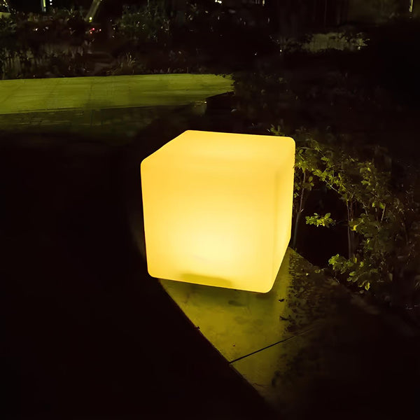 CubeLight – Moderne LED Kubus voor Stijlvolle Tuin- & Padverlichting