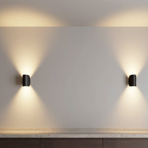 Verstelbare LED Wandlamp Halve Maan – Modern Licht voor Binnen en Buiten