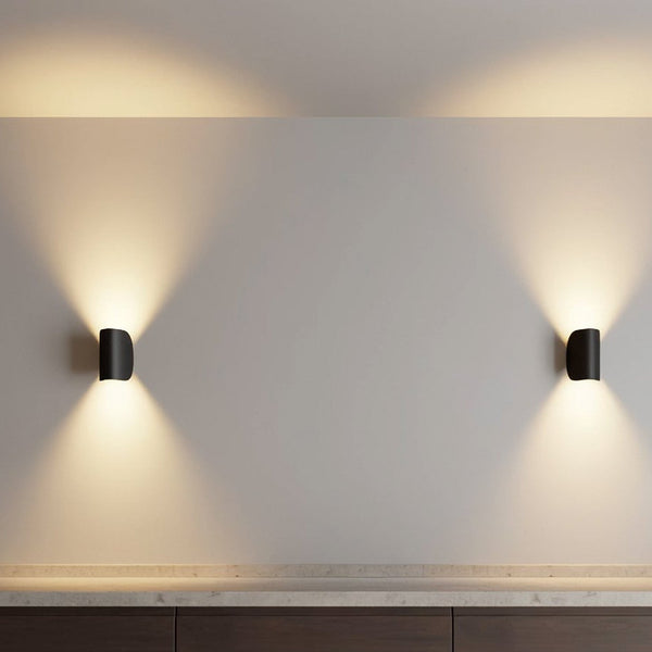 Verstelbare LED Wandlamp Halve Maan – Modern Licht voor Binnen en Buiten