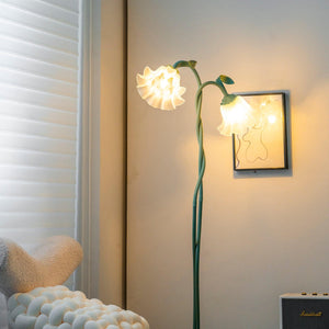 Elegante Vloerlamp met Bloemvormig Ontwerp – Decoratieve LED Verlichting voor Woonkamer & Slaapkamer