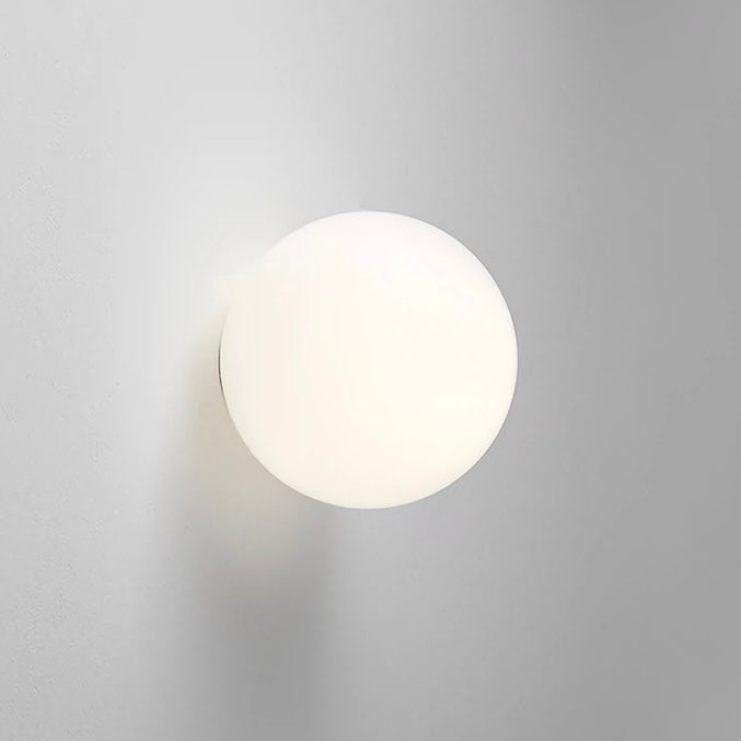 Moderne Wandlamp met Mat Glazen Kap en Geïntegreerde LED – Binnenverlichting