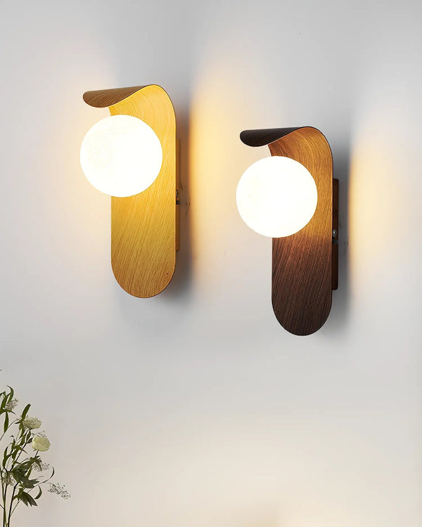 Minimalistische Japandi Wandlamp – Moderne LED Binnenverlichting voor Slaapkamer & Gang