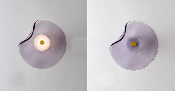 Moderne Wandlamp van Glas en Metaal met Ingebouwde LED – Warm Wit Licht