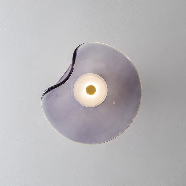 Moderne Wandlamp van Glas en Metaal met Ingebouwde LED – Warm Wit Licht
