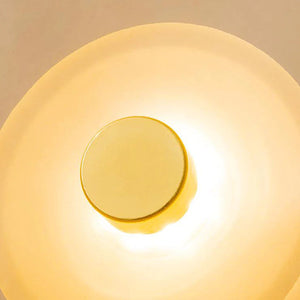 Moderne Wandlamp van Glas en Metaal met Ingebouwde LED – Warm Wit Licht