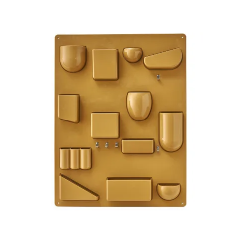 Speels Wandopbergrek met Haken en Vakken – 68 x 52 cm